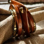 Handcrafted Wooden Bangles Set for Women