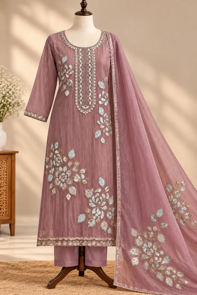 mauve-pink-embroidered-straight-suit-set